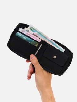 Кошелек Anteater Zip Wallet Черный фото 4
