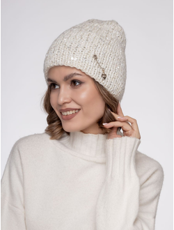 Шапка двухслойная с пайетками