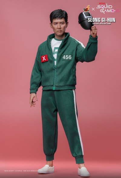 ПРЕДЗАКАЗ - Сон Ки Хун, игрок 456 ("Игра в кальмара", Squid Game) - Коллекционная фигурка 1/6 Seong Gi-Hun (TMS153) - Hot Тoys ?ЦЕНА: 44500 РУБ.?