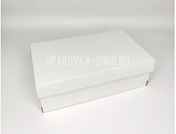 Коробка с откидной крышкой 312*193*97 мм БЕЛЫЙ