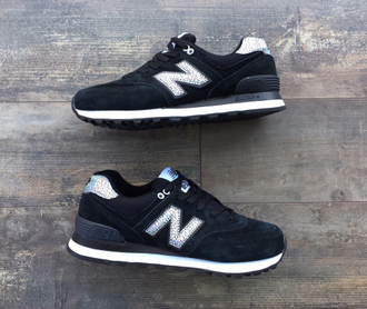 Кроссовки New Balance 574 Black/Gray