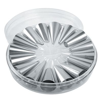 Набор кондитерских насадок 16 шт нержавеющая сталь