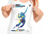 Футболка женская EuroVolley 2015