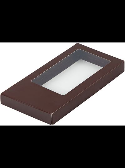 Коробка для плитки шоколада (шоколад), 160*80*17мм