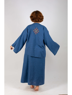 Костюм кимоно с юбкой "Центр Души"