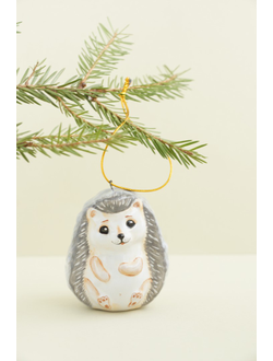 Ёжик - зверята в лесу