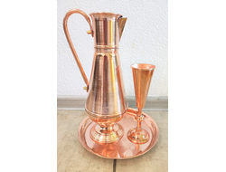 Медный кувшин в наборе Россия ll-Copper арт.207