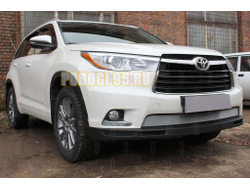 Защита радиатора Toyota HIGHLANDER U50 2013-2016 chrome низ