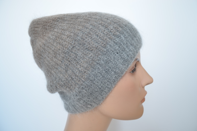 женская шапка альпака