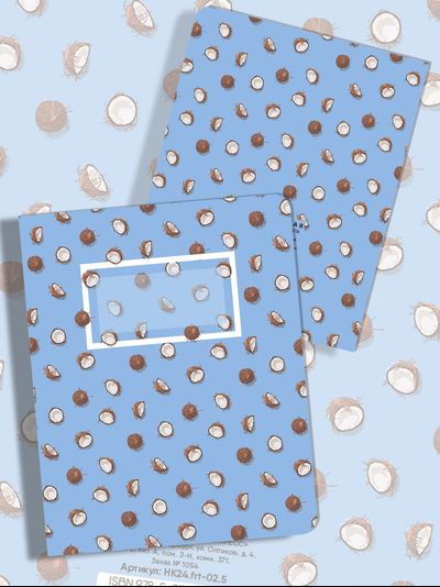 Тетради Милые Фрукты Sweet Fruit's 4 дизайна - 48 листов