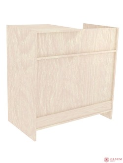 Прилавок кассовый ПБК 900х500х900 мм (МОЛОЧНЫЙ ДУБ)