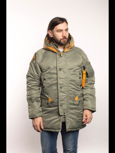 Куртка N3B INSTRUCTOR OLIVE/ORANGE