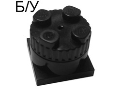 ! Б/У - Electric, Sound Siren 9V 2 x 2 x 1 1/3 with Two Town Police / Fire Noises, Black (4774c01) - Б/У