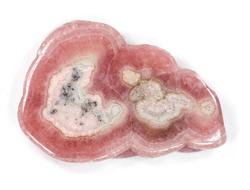 Родохрозит срез полированный с двух сторон, Аргентина (41*28*6 мм, 18,2 г) №25706