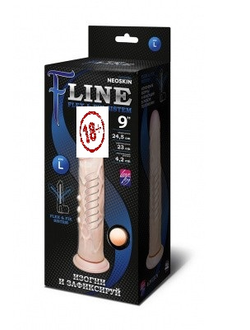 580903 Фаллоимитатор F LINE на присоске, L 245 мм D 42 мм