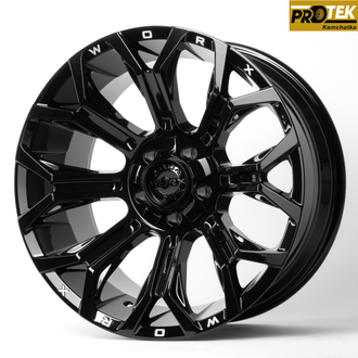 Комплект дисков R20 10,0J ET-19 5*127/5*139,7 WORX 821 Черный (80331)