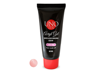 ПОЛИГЕЛЬ ДЛЯ НОГТЕЙ UNO LUX (baby pink) 60мл.-------- POLIGEL PENTRU UNGHII 60ml