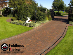 Тротуарная плитка 403 gala flamea, feldhause klinker