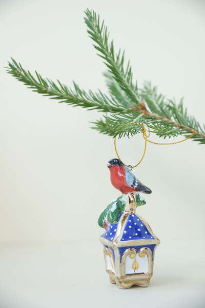 Фонарик с птичкой