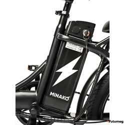 Электровелосипед Minako F7 черный