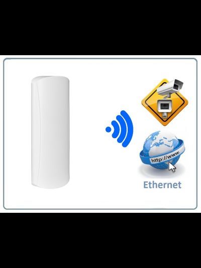 Радиомост/Wi-Fi мост PV-link PV-WF2B, Wi-Fi 2,4 ГГц ver.2108  подходит для создания скоростных радиомостов на расстоянии до 3+ км. , скорость беспроводной передачи видео/данных до 80+ Мбит/с  (1 шт.)