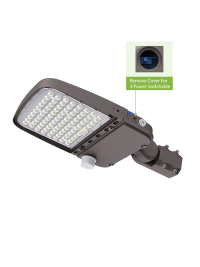 Светодиодный парковочный светильник с датчиком 100 Вт