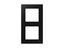 Рамка 2 поста, цвет матовый черный - A550 - Jung A5582BFSWM