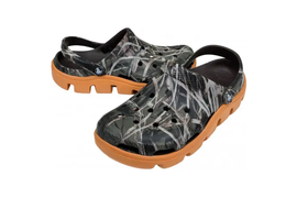 CROCS DUET SPORT CLOG CAMO GREY ORANGE