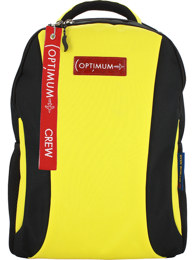 Универсальный дорожный рюкзак для путешествий Optimum City 3 RL, желтый