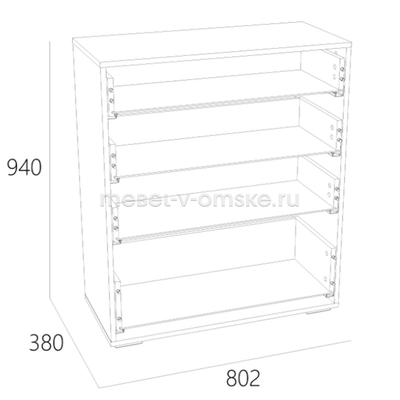 Комод Summit (Саммит)-040.64