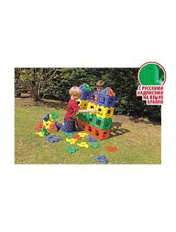 Набор ПОЛИДРОН ГИГАНТ (комплект на группу) (шрифт - русский Брайль)