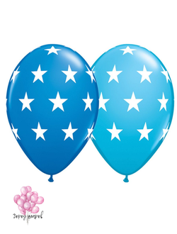 Шелк 11" Звезды большие