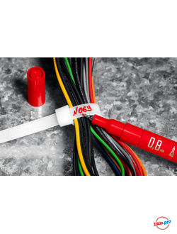 Маркер-краска ЗУБР МК-80 белый 0.8 мм 06324-8