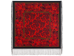 Павловопосадский платок Зрелый возраст 1977-18