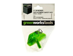 Зеленый ключ безопасности для  2500707 80В газонокосилки Greenworks