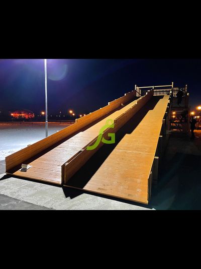 Зимняя горка IgraGrad Snow Fox, скат 18 м мод.1