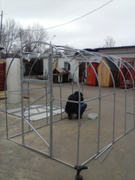 Теплица сборная 2*4 метра. Профиль 20*20, 1,5 мм. Оцинковка.