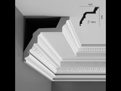 Карниз C307 - 19,5*19,5*200см