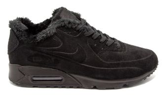 Nike Air Max VT 90 черные, замша мех (36-45)