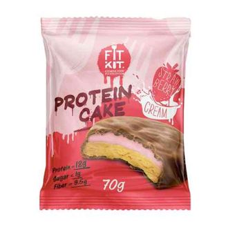 (FitKit) Protein cake - (70 гр) - (ромовая баба)