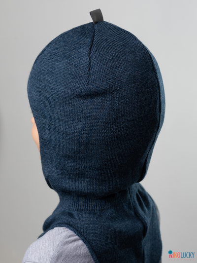 Шапка-шлем "NK"   20101-01, цвет джинс р. 48-50