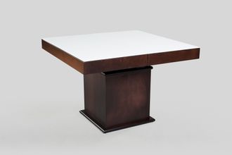 Стол-трансформер Optimata 302 SB (с белым стеклом)