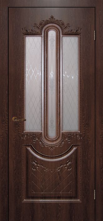 межкомнатная дверь К-4 Коньяк