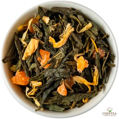 Зеленый чай с персиком - Персиковый рай 150г