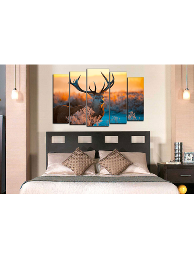 Модульная картина &quot;Взгляд животного&quot;