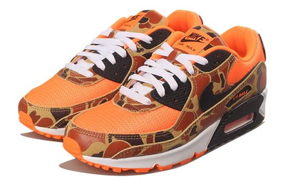 купить мужские кроссовки Nike Air Max 90 'Orange Camo' CW4039-800