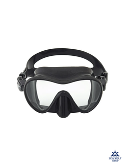 Маска для дайвинга с трубкой Sargan Агидель BLACK, комплект