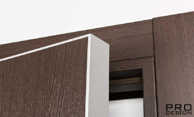 Алюминиевая кромка Pro Design для дверных полотен 38 мм м.п.
