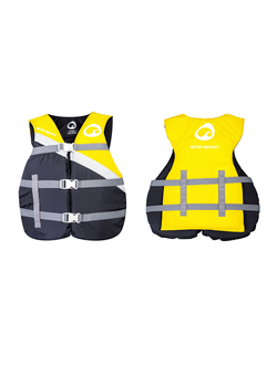 Спасательный жилет нейлон Spinera Universal Nylon Vest - 50N Black/Yellow