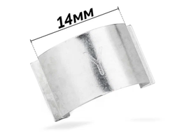 Скоба для крепления стекла фары к корпусу металлическая 14мм